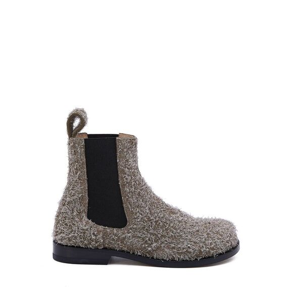 Grey Suede Chelsea Boots for Women FW23